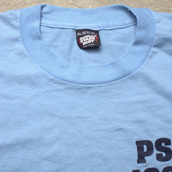 VTG 93' Screen Stars Equipoise T- Shirt XL Single Stitch - Picture 5 of 7